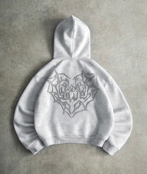 Hoodie Essence Gris - premium